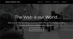 Desktop Screenshot of jeanmedia.com